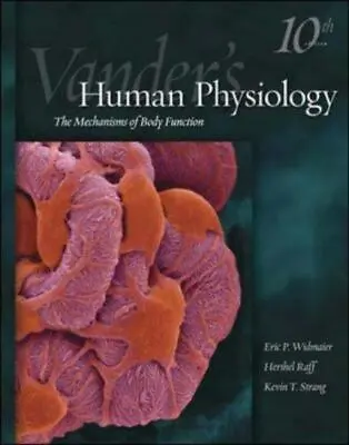 Vander's Human Physiology By Widmaier Eric P.; Strang Kevin T.; Raff Hershel • $5.30