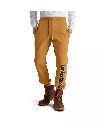 Men's Timberland Wheat Boot/Black Linear Logo Sweatpants • $54.95