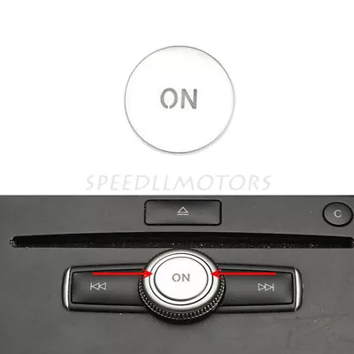 For Mercedes Benz C E Class W204 W212 GLK Chrome Volume Knob Button Sequins Trim • $7.90