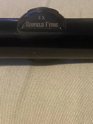 Redfield Widefield 4x Duplex Vintage Scope 1  Tube (1) • $100