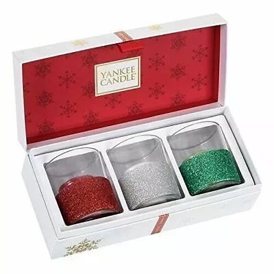 Official Yankee Candle Festive Season Votive Sampler Gift Set • £10