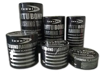 Bond It Flashing Tape Flash Band Roofing Repair Self Adhesive Tape Lead Bitumen • £36.01