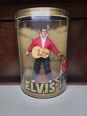 New Elvis Presley 1993 12  Doll Figure Jailhouse Rock 45RPM Original Box • $50