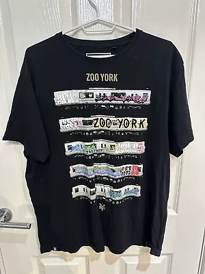 Zoo York Graffiti T-Shirt Skateboard Size XL • £19.90