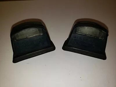 85 86 Toyota AW11 MR2 Taillight License Plate Light Housings PAIR LH + RH • $28