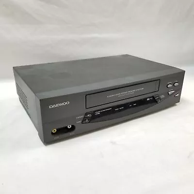 Daewoo DV-T5DN 4-Head VCR Video Cassette Recorder VHS Player TESTED/NO REMOTE • $29