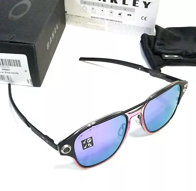 NEW OAKLEY COLDFUSE SUNGLASSES Matte Black W/ Violet Iridium Polarized Lenses • $449.99