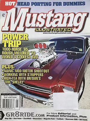 Mustang Illustrated Magazine May 2001 - ‘65 Roush Motored SVO - ‘68 1/2 GT/CS • $7.99