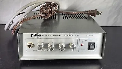 Philmore Solid State Public Address Amplifier PA-235 • $56.70