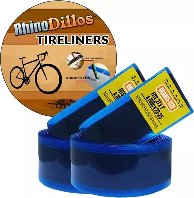 700C Bicycle Tire Liner For Road Bikes 700 X 20 – 25C 27” X 1” No Package Rhin • $38.99