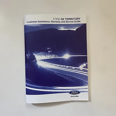 New Blank Ford Sz Territory Service Log Book Booklet • $62
