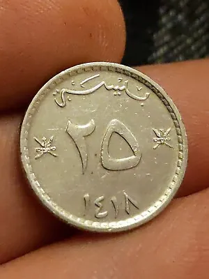 £1.99 • Buy Coin 1418 Oman 25 Baisa KM#45a 1997 Qaboos Middle East Arabic Kayihan Coins T108