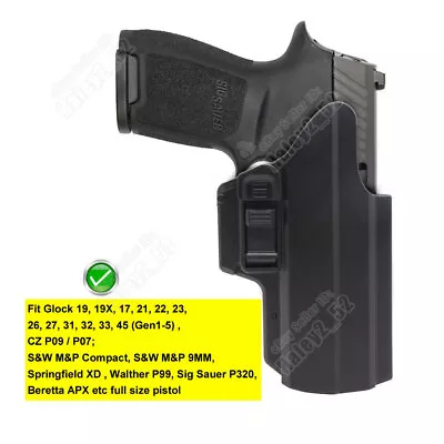 IPSC Holster For Springfield XD XDS MOD.2 XD-M Beretta APX MP 9 MP40 MP45 Plus • $23.90