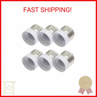 SpiritLED (6-Pack) E26 E27 To E17 Socket AdapterStandard Medium Screw To Interm • $12.98