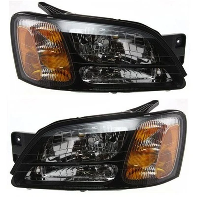 $127.41 • Buy Headlight LH And RH For Subaru 2003-06 Baja Turbo 00-04 Legacy GT 00-04 Outback