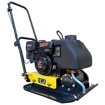 Walk Behind Vibratory Plate Compactor W/ Water Tank Heavy Duty Large Plate 6.5hp • $995