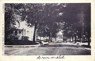 $7.95 • Buy A View Of A Tree-Shaded Prospect Street, Ridgewood, New Jersey NJ 1907