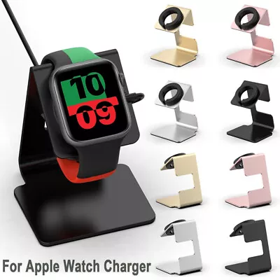 $13.49 • Buy Charger Dock Holder Metal Stand Bracket For Apple Watch Ultra/8/7/6/5/4/3/2/1/SE