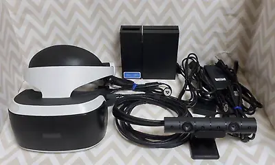 Sony PS4 PlayStation CUHJ-16001 Virtual Reality Headset Camera Set Meta Facebook • $133.99