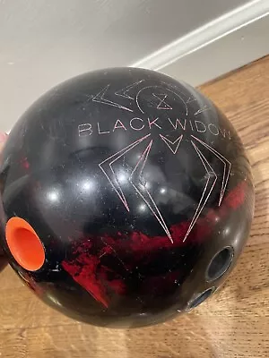 Black Widow Hammer Bowling Ball 15 Lbs Black Red NL • $50