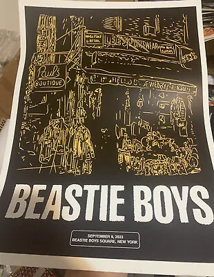 2023 Beastie Boys Square Paul’s Boutique NYC Poster 9/9 New York Mike Adam Rap • $105.79