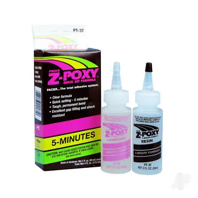 Zap PT-37 Z-Poxy 5 Minute Epoxy 4oz 5525775-1 • £16.75