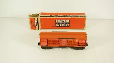 Lionel Lines O Scale Post War No. 3656 Operating Cattle Stock Car W/ Box S20 • $18.50