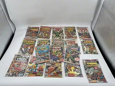 Marvel The Thing Two-In-One Collection Lot Of 18 See Pictures • $39.99