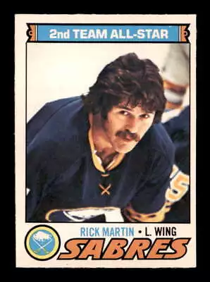 1977 O-Pee-Chee NHL #180 Richard Martin AS2 NM/NM+ X3047250 • $2.25