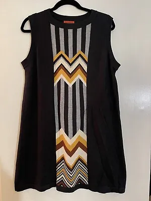 New Missoni For Target Zig Zag Chevron Stripe Sweater Dress Size XL NWT • $65