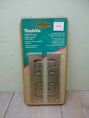 Makita 4‑3/8  Planer Blade D-17245 Tungsten‑Carbide 2 Pack New • $69.90