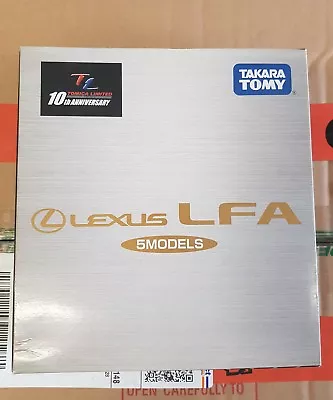 Tomica Takara Tomy - Lexus Lfa Gift Set [5 Models Plus Key] Vhtf Mint Cars  • $399.95