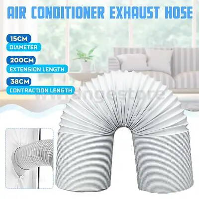 $23.68 • Buy 3M 2M Exhaust Hose Pipe For Mini Portable Air Conditioner Parts Vent Duct Outlet