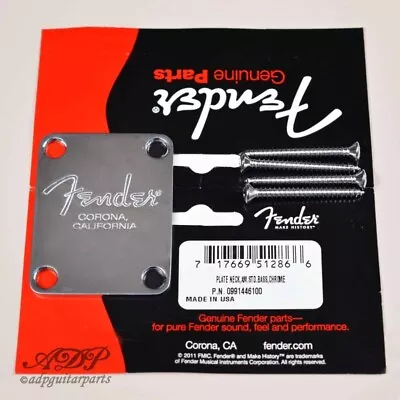 Plate Neck Fender Corona California Neck Plate No Tilt Hole Chrome 0991446100 • $43.14