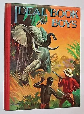 Ideal Book For Boys Annual - 1951 1st Edition • £8.99