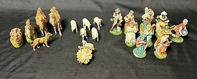 Vtg Christmas Made In Italy Creche Nativity Set Read Description/ View Pictures • $69.99