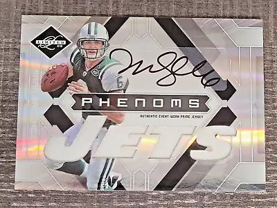 Mark Sanchez Auto 2009 Leaf Limited Phenoms Jersey Autograph /149 Rookie #227 RC • $28.99