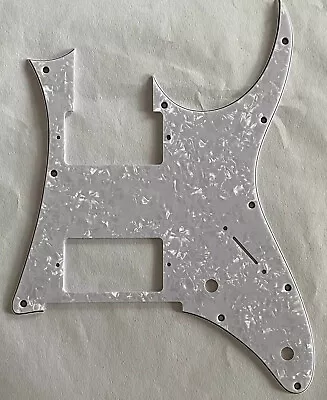 For Ibanez RG 350 DX  HH Humbucker Guitar Pickguard Scratch PlateWhite Pearl • $11.50