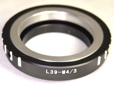 Leica Leitz M39 LTM Screw Mount Lens Adapter Ring To M4/3 Cameras PEN GH6 GH5 • $8.19