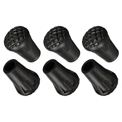 6Pcs Walking Stick Tip Replacement Protectors Accessories Trekking Pole Tips • £6.92