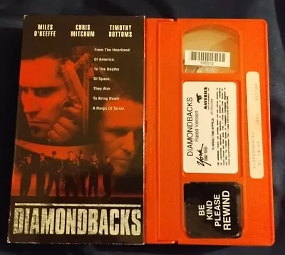 Diamondbacks VHS Miles O'Keefe Super Rare • $19