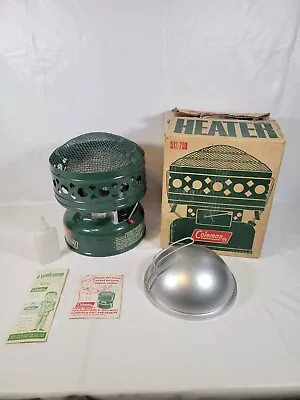Vintage Coleman 513-700 Catalytic Heater In Original Box 3/68 • $120