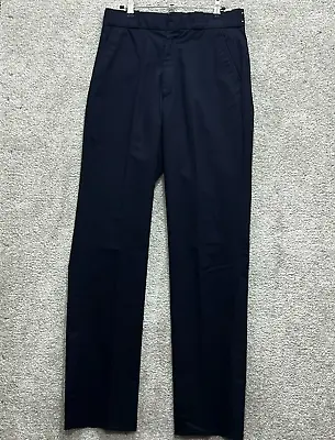 $19.99 • Buy Elbeco Tactical Twill Pants Men's Size 31 R Navy Polyester Flat Front  Workwear