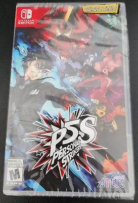 Persona 5 Strikers Nintendo Switch Brand New Sealed • $46