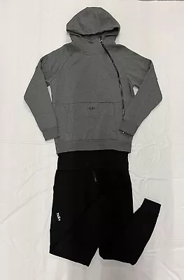 Tuxy One Piece Loungewear Hoodie Extra Large Black Gray Pants Jogger Vent • $75