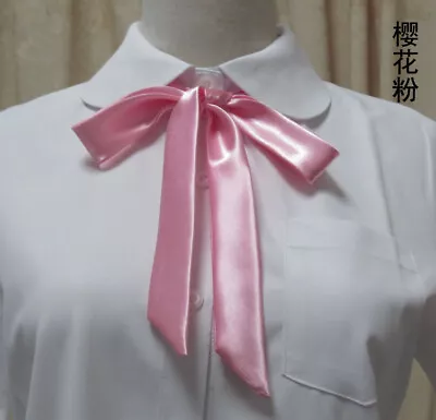 Satin Bow Tie Gambler Western Cowboy Necktie Ribbon For Wedding Men Shirts Suit • $0.15