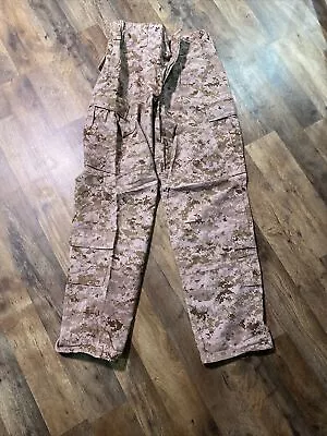 Issued FROG Combat Pants Desert MARPAT SMALL REGULAR S-R Fire Resistant USMC • $45