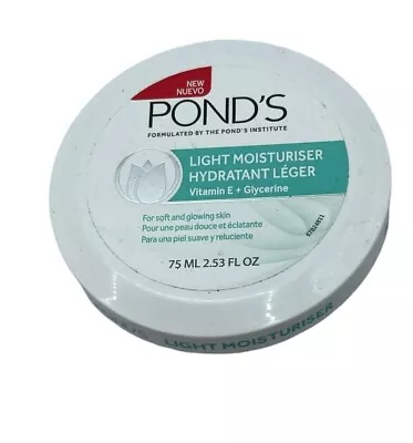 Pond's Light Moisturiser Cream With Vitamin E + Glycerine  2.53 Fl Oz • $3