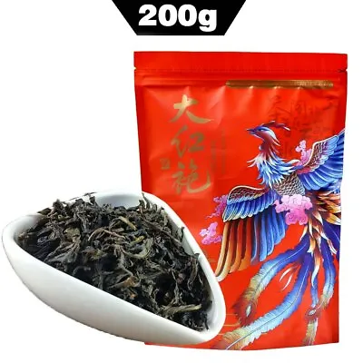 200g Premium Da Hong Pao Tea Big Red Robe Oolong Tea Wuyi Rock Tea Flower Aroma • $24.74
