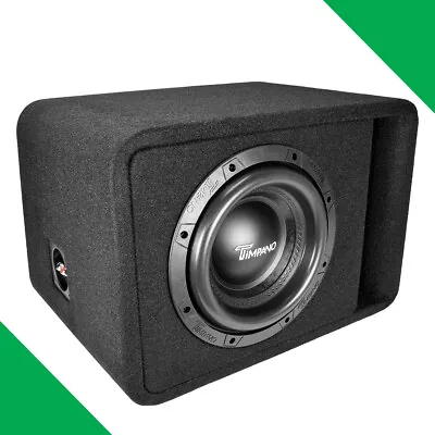 (1) LOADED PORTED 10  SUBWOOFER ENCLOSURE 2000 WATTS TIMPANO TPT-T2500-1x10 D2 • $299.95